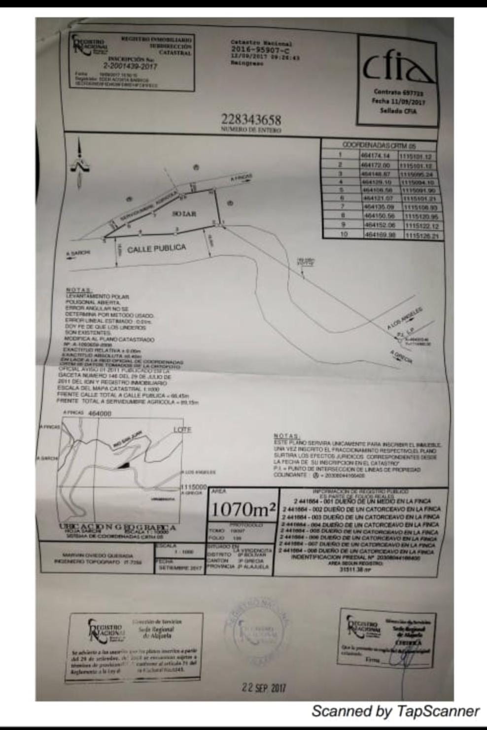 1-66-5 Propiedad Comercial en La Virgencita de Grecia - 1070 m2