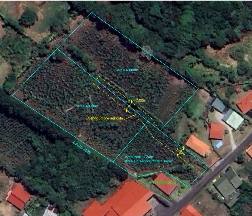 1-48-5 Lote Trojas Sarchí - 1342 m2