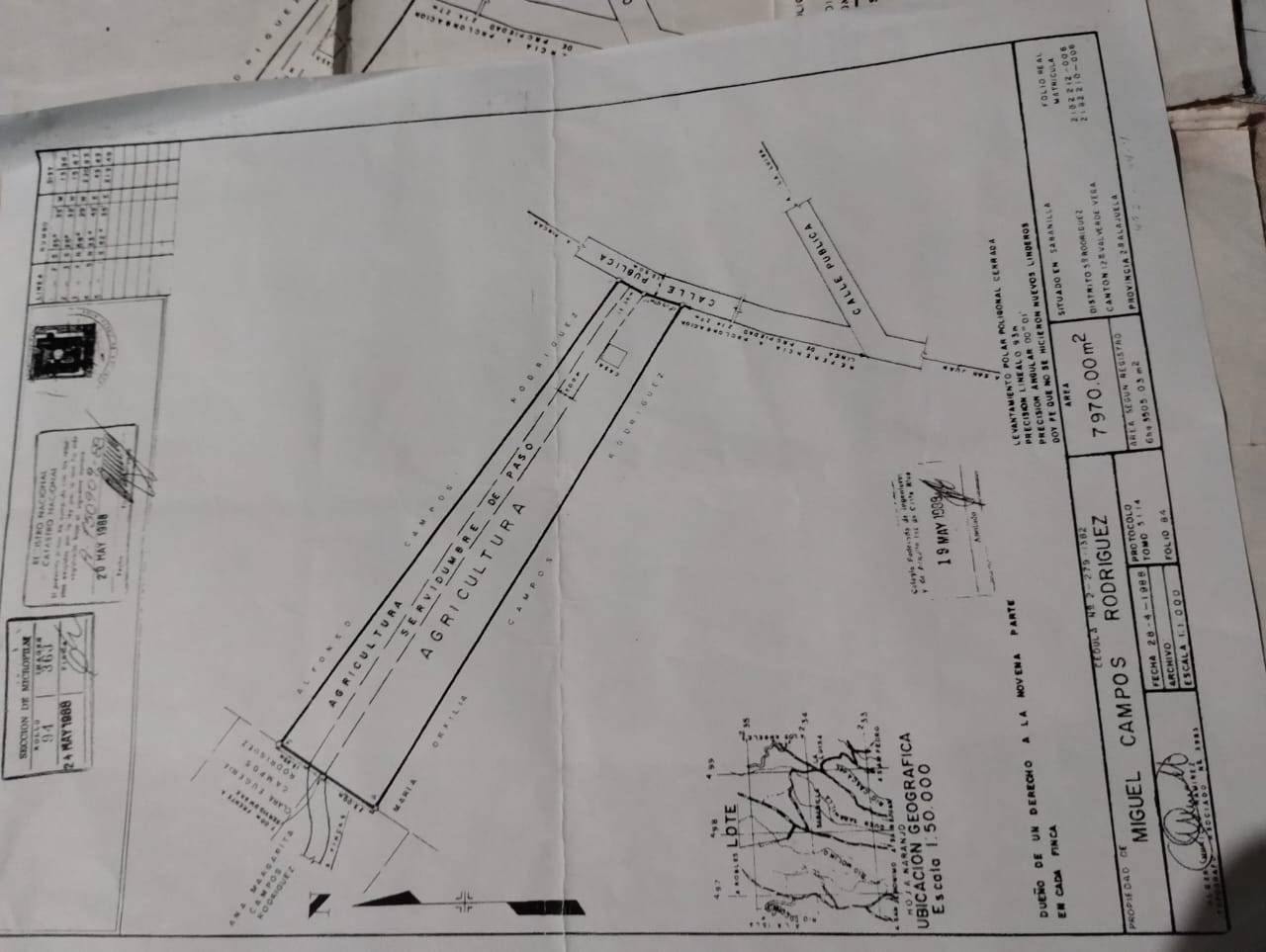 4-3-5 Quinta en Sabanilla Sarchí - 7970 m2